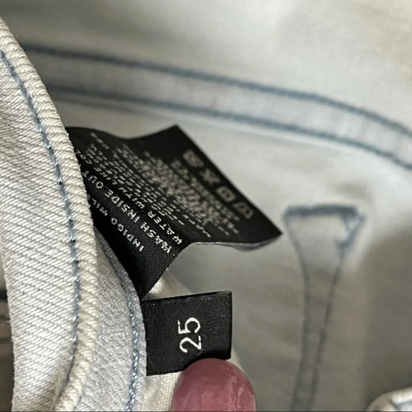 J Brand Solana Capri Light Wash Jeans 25 - Picture 5 of 8